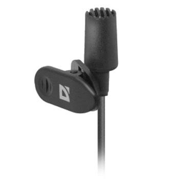 Микрофон Defender Mic-109 , клипса, черный * Микрофон Микрофон Defender Mic-109 , клипса, черный * Микрофон