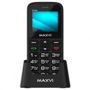 MAXVI B100 DS Black * Радиотелефон GSM