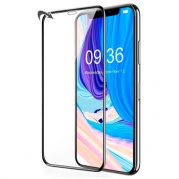 Защитное стекло iPhone XR/11 Full Glue черное * Защитное стекло Ab