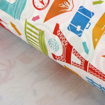 Лист упаковочный, 50х70см, "Путешествие", крафт 1343440 * Лист упаковочный Лист упаковочный, 50х70см, "Путешествие", крафт 1343440 * Лист упаковочный