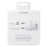SAMSUNG (EP-TA20EWECGRU) USB Type-C 2А белый * СЗУ 