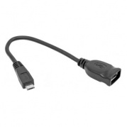 Кабель OTG, USB-micro USB, 10см Defender K-OTG2 87300 * Кабель