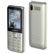 MAXVI P16 Silver * Радиотелефон GSM