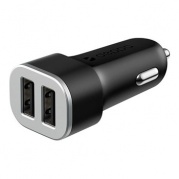 USB 2 порта 4800 mА черное (11287) * АЗУ Deppa