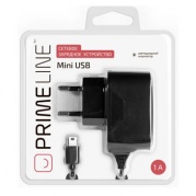 USB-mini 1000 mA черное (2303) * СЗУ  Prime Line