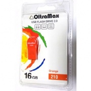 USB 16 Gb OltraMax 210 оранжевая * Карта памяти