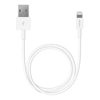 Apple 8-pin Deppa 2м, белый, 72223 * Дата-кабель 