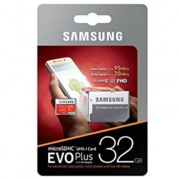 MICRO SDHC (Trans Flash) 32Gb Samsung EVO (class 10)+адаптер * Карта памяти