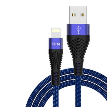 Apple 8-pin TFN Forza 1м, черно-синий  * Дата-кабель 