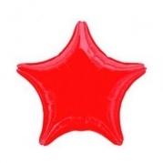 Шар воздушный фольгированный 18" Звезда RED