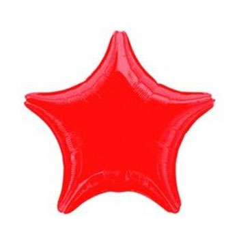 Шар воздушный фольгированный 18" Звезда RED