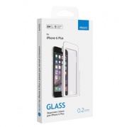 Защитное стекло iPhone 6/6S прозрачное (61992) * Защитное стекло DEPPA