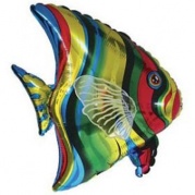 Шар воздушный фольгированный Тропическая рыбка