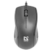 Мышь проводная DEFENDER MB-160 Optimum черная * Мышь