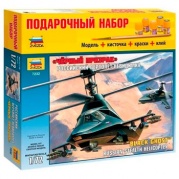 Подарочный набор "Российский вертолет-невидимка Черный призрак"7232П* Подарочный