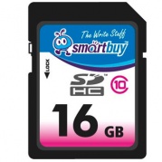 SDHC 16Gb Smart Buy (class 10) * Карта памяти