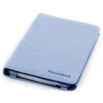 Обложка PocketBook 611/613 Vigo World кожзам голубой * Обложка