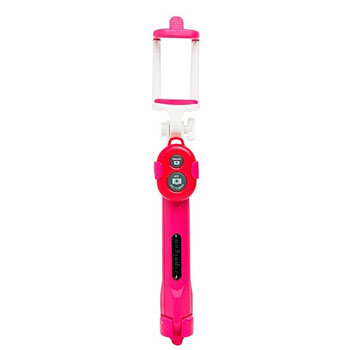 Monopod Zipaigan WXY-01 Rose bluetooth+пульт 89532 * Селфи штатив