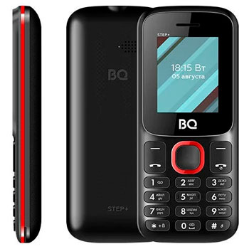 BQ Step+ 1848 Black+Red * Радиотелефон GSM