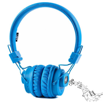 Наушники Bluetooth NIA-X5 синие * Наушники беспроводные Наушники Bluetooth NIA-X5 синие * Наушники беспроводные