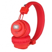 Наушники Bluetooth NIA-X5 красные * Наушники беспроводные