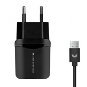 USB 2 2400 mA+USB-micro (2326) черный * Комплект СЗУ Prime Line+кабель