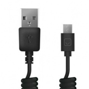 Micro USB-USB черный, витой 1,5м (7209) * Дата-кабель USB Prime Line