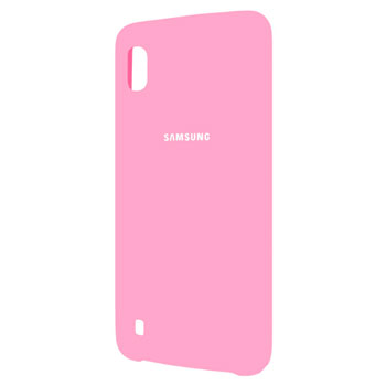 SAMSUNG A105 Galaxy A10 2019 розовая silicon case * Накладка