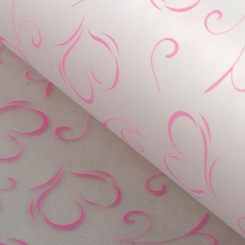 Лист упаковочный, 60х60см, Феерия чувств (розов), матов. прозрачн.852576 Лист упаковочный, 60х60см, Феерия чувств (розов), матов. прозрачн.852576