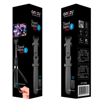 Monopod Ginzzu GF-509B черный * Селфи штатив Monopod Ginzzu GF-509B черный * Селфи штатив