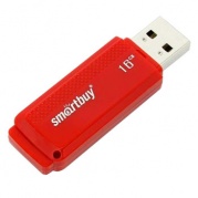 USB 16 Gb Smart Buy Dock Red * Карта памяти