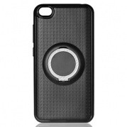 XIAOMI Redmi Go черный xiBlackRing-01 * Чехол с кольцом DF