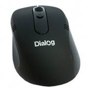Мышь беспроводная Dialog MROP-03U Black * Мышь