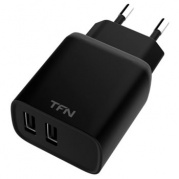 АЗУ USB 2 4800 mА black б/кабеля (RPD03) * АЗУ TFN RAPID