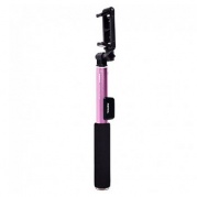 Monopod Remax P4 с зеркалом черный/розовый bluetooth 65777 * Селфи штатив