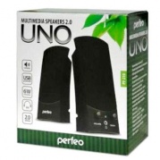 Колонки для компьютера PERFEO Uno PF-210(4392) * Колонки для компьютера