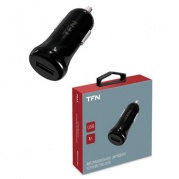 USB 2400 mA черное б/кабеля * АЗУ TFN