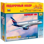 Подарочный набор "Самолет "СуперДжет-100"  7009ПН * Подарочный набор