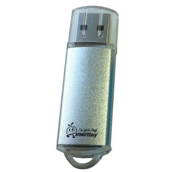 USB 32 Gb Smart Buy V-Cut Silver * Карта памяти