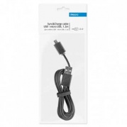 Micro USB DEPPA 1,2м. черный 72103 * Дата-кабель