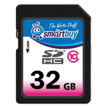MICRO SDHC (Trans Flash) 32Gb Smart Buy (class 10) * Карта памяти