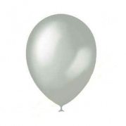 Шар воздушный 5"металлик SILVER 026