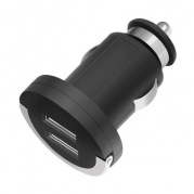 USB 2 порта 2100 mА черное Ultra (11204) * АЗУ Deppa