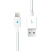 Apple 8-pin для iPhone, TTEC 2DKM01B Lighting MFI, белый* Дата-кабель 