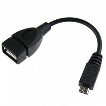 Кабель OTG, USB-mini USB, 15см 58404 * Кабель Кабель OTG, USB-mini USB, 15см 58404 * Кабель