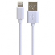 Apple 8-pin BoraSCO 2A, 2м, белый, 21972 * Дата-кабель