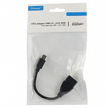Кабель OTG, USB-mini USB, 15см 58404 * Кабель Кабель OTG, USB-mini USB, 15см 58404 * Кабель