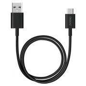 Type-C Deppa 1,2м. 3A, черный 72206 * Дата-кабель