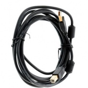 Кабель USB2.0-AM/BM 1.8м черный 000514 * Кабель