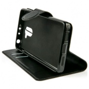 OPPO A12 черный Book Case* Чехол BoraSCO